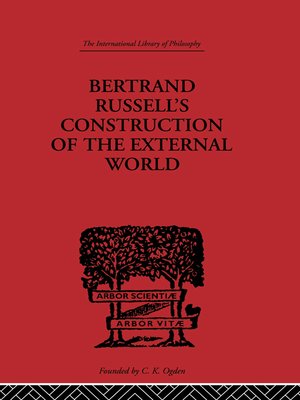 cover image of Bertrand Russell's Construction of the External World